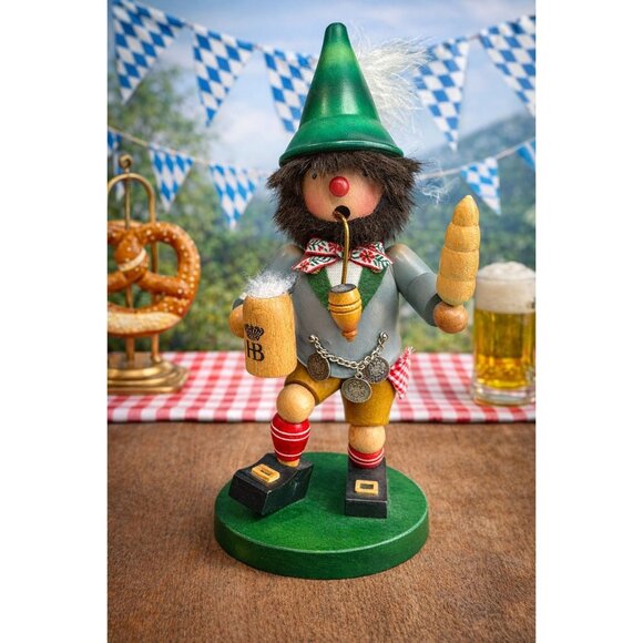 Steinbach Other - Steinbach Christian Ulbricht Erzgebirge Bavarian Beer Smoker 12" Germany